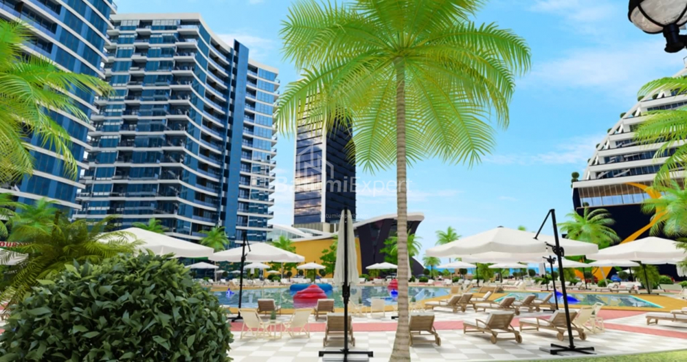 شی در حال ساخت 74.8 متر مربع - لخ و ماریا کاچینسکی, Batumi, گرجستان