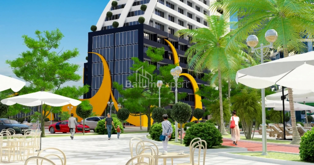 شی در حال ساخت 35 متر مربع - لخ و ماریا کاچینسکی, Batumi, گرجستان