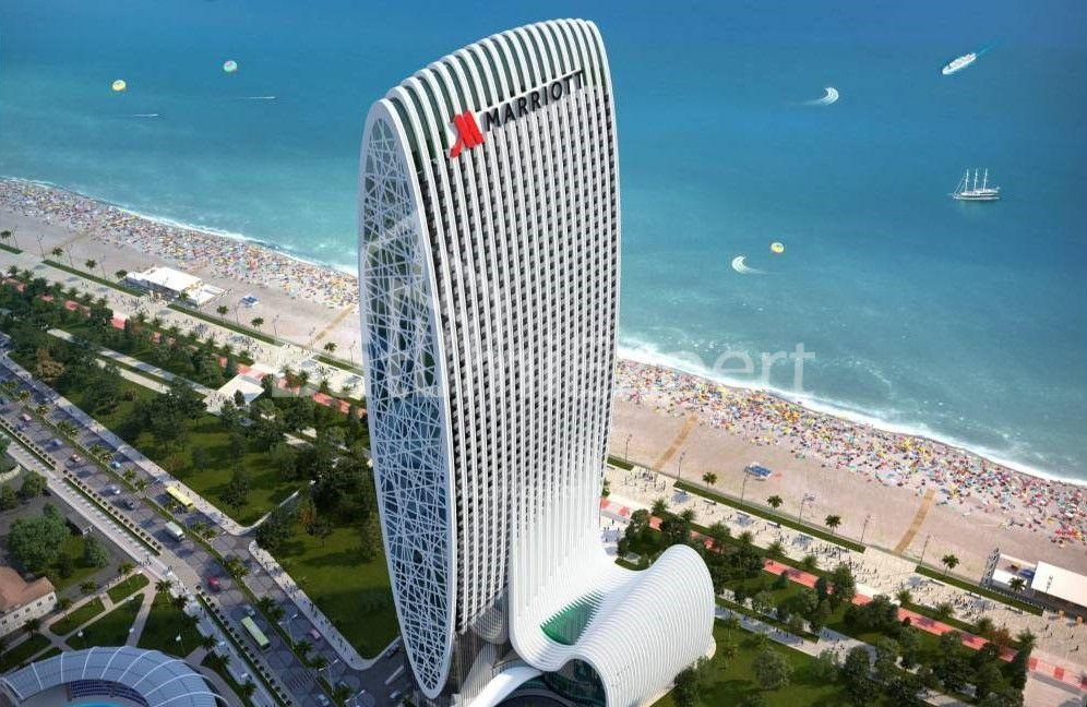 آپارتمان 100 متر مربع - یوریوسکایا, Batumi, گرجستان