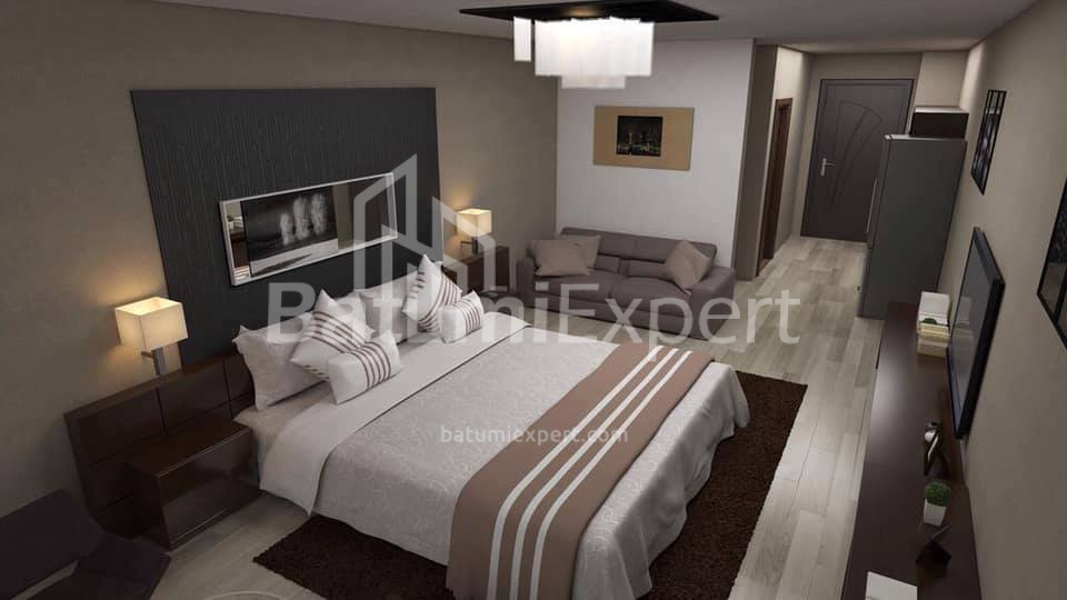 شی در حال ساخت 44 متر مربع - کلانتر خیمشیاشویلی, Batumi, گرجستان