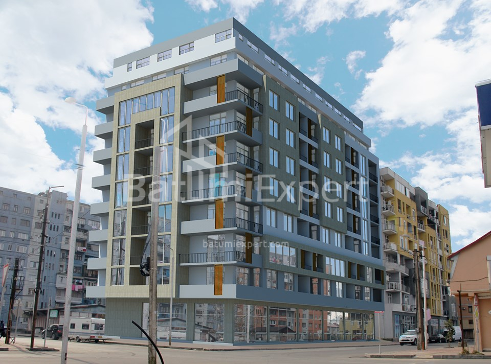 شی در حال ساخت 58.5 متر مربع - کوماخیدزه, Batumi, گرجستان