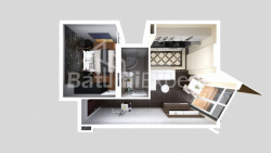 آپارتمان 2-комн 42.3 m² - لخ و ماریا کاچینسکی, Batumi
