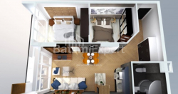 آپارتمان 3-комн 57.2 m² - لخ و ماریا کاچینسکی, Batumi