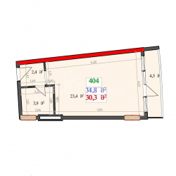آپارتمان 1-комн 34.8 m² - لخ و ماریا کاچینسکی, Batumi