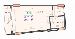 شی در حال ساخت 1-комн 35 m² - لخ و ماریا کاچینسکی, Batumi