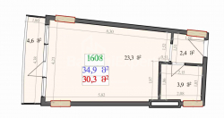 شی در حال ساخت 1-комн 34.9 m² - لخ و ماریا کاچینسکی, Batumi