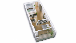 آپارتمان 2-комн 57.1 m² - کوچه قهرمانان, Batumi