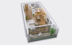 آپارتمان 1-комн 31.4 m² - کوچه قهرمانان, Batumi
