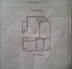 آپارتمان 3-комн 74 m² - تبل ابوسریدزه, Batumi