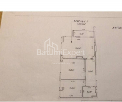 آپارتمان 3-комн 73 m² - ایوان جاواخیشویلی, Batumi