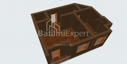 آپارتمان 2-комн 55 m² - یوریوسکایا, Batumi