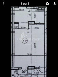 آپارتمان 1-комн 35 m² - یوریوسکایا, Batumi