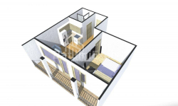 آپارتمان 2-комн 46 m² - یوریوسکایا, Batumi