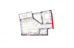 آپارتمان 3-комн 55.7 m² - لخ و ماریا کاچینسکی, Batumi