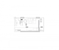 آپارتمان 1-комн 34 m² - نیکو پیروسمانی, Batumi