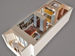 آپارتمان 1-комн 32.8 m² - ایلیا چاوچاوادزه, Batumi