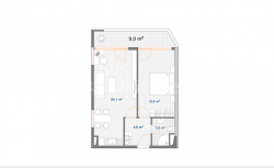 آپارتمان 2-комн 58.8 m² - خیدرا آباشیدزه, Batumi