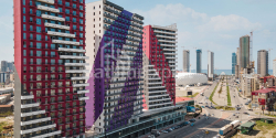 آپارتمان 1-комн 27 m² - پترا باگریونی, Batumi